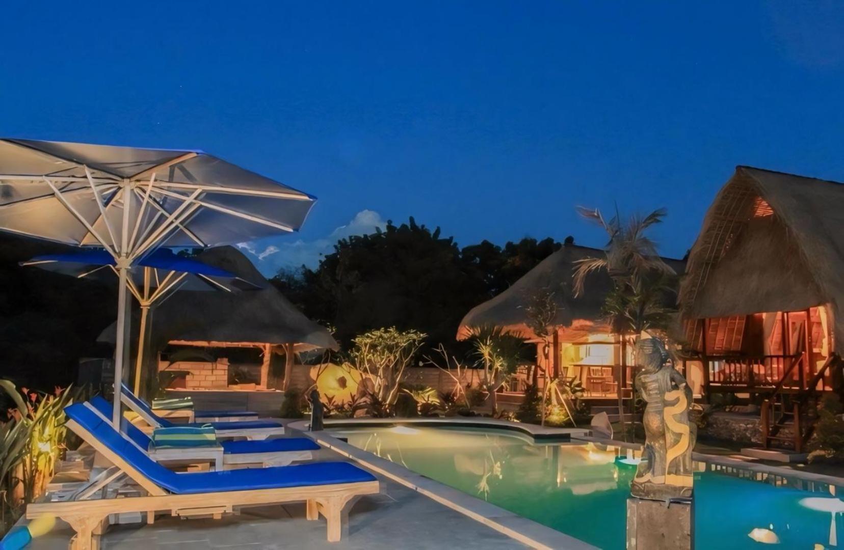 Harta Lembongan Villas Nusa Lembongan Exteriér fotografie