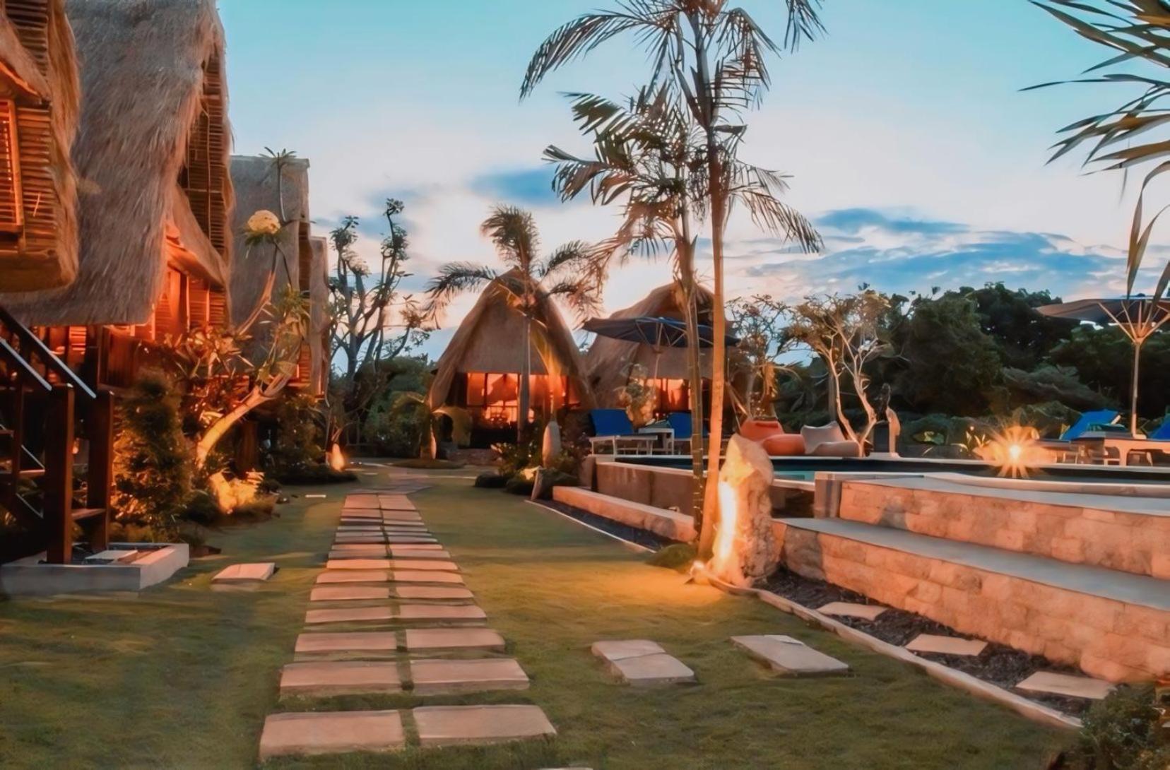 Harta Lembongan Villas Nusa Lembongan Exteriér fotografie